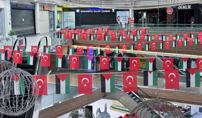 İstanbul’daki 3 AVM’de Anlamlı Kampanya: Pazar Günkü Tüm Mağaza Kazançları Gazze’ye Bağışlanacak
