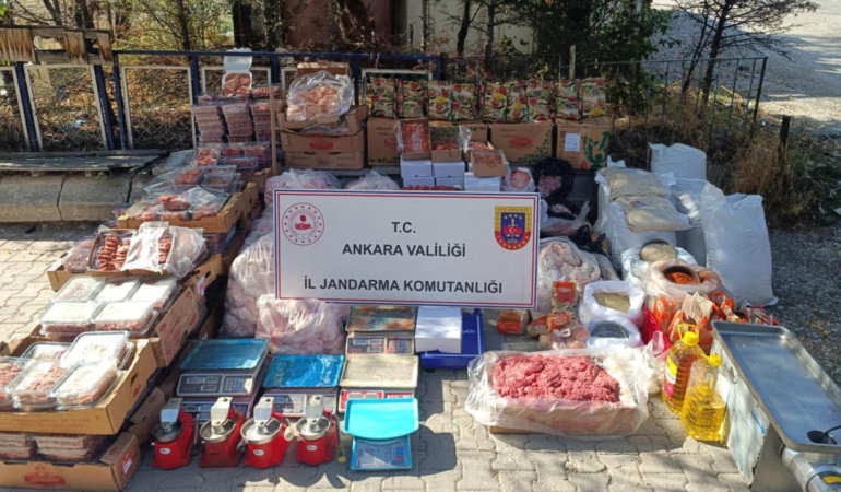 Ankara’da Halk Sağlığı Büyük Tehdit Altında: 1,2 Ton Bozuk Et Ele Geçirildi
