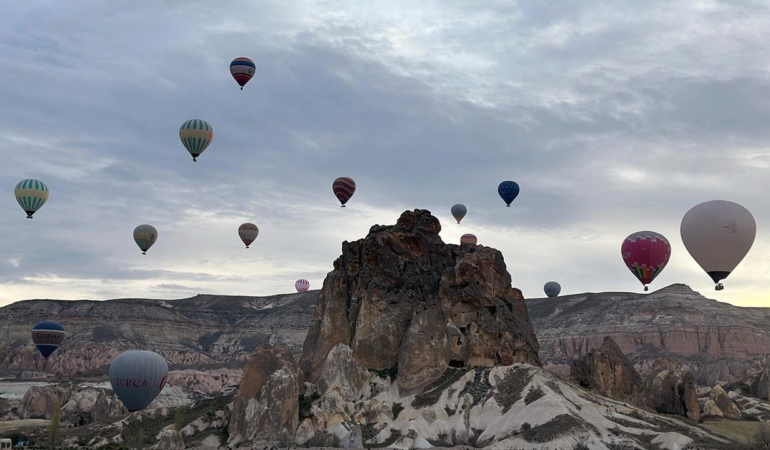Kapadokya’da Rüzgar Nedeniyle Balon Uçuşları Üst Üste Dördüncü Günde de İptal Edildi