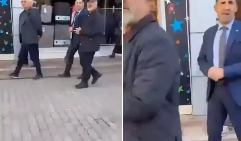 Trabzon’da İYİ Partili Orkun Özeller’e Vatandaş Tepkisi