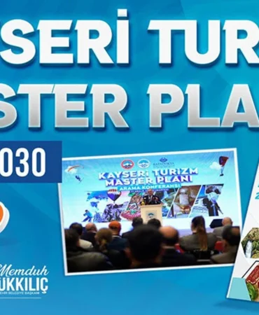 232 sayfalık Kayseri Turizm Master Planı 2025-2030 yayımlandı