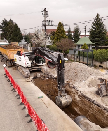 Düzce'de ana içme suyu hattı inşasında çalışmalar haftanın 7 günü aralıksız sürüyor