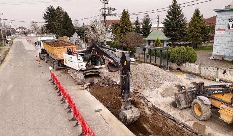 Düzce’de ana içme suyu hattı inşasında çalışmalar haftanın 7 günü aralıksız sürüyor