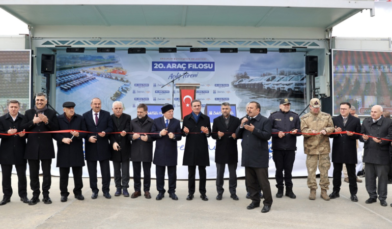 Erzurum’da 678 Milyonluk Dev Yatırım: 20. Araç Filosu Göreve Başladı!