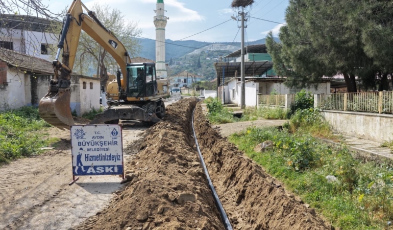 AYDIN’IN TÜM İLÇELERİNDE ALTYAPI YATIRIMLARI SÜRÜYOR