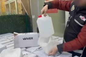 İstanbul'daki sahte içki operasyonlarında 28 bin 168 litre etil ve metil alkol ele geçirildi