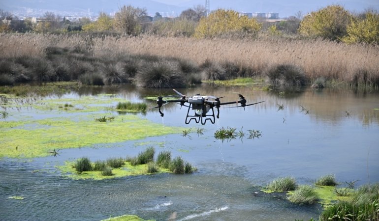 Manisa Büyükşehir Belediyesi’nden Vektörle Mücadelede Yoğun Mesai