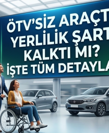 ÖTV'SİZ ARAÇTA YERLİLİK ŞARTI KALKTI MI? İŞTE TÜM DETAYLAR