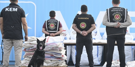 Zehir tacirlerine göz açtırılmıyor- 1 milyar 271 milyon TL'lik uyuşturucu imha edildi