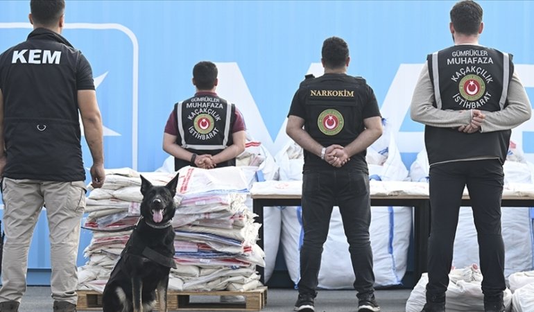Zehir tacirlerine göz açtırılmıyor: 1 milyar 271 milyon TL’lik uyuşturucu imha edildi