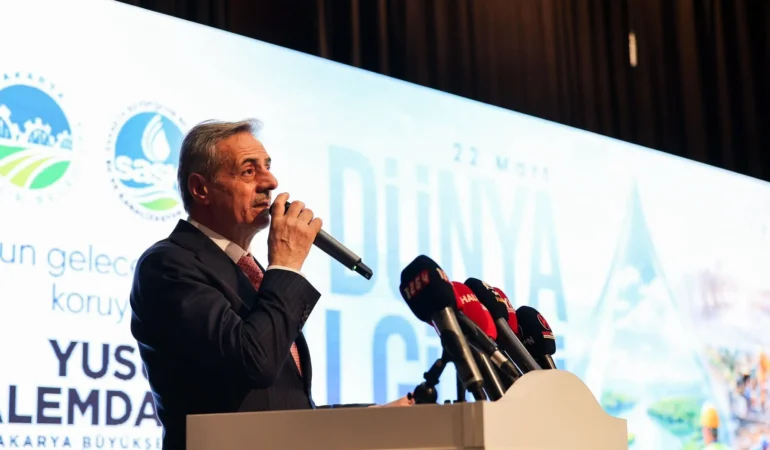 Başkan Alemdar’dan su tasarrufu açıklaması : Tasarrufla su kullanımını %11 oranında azalttık