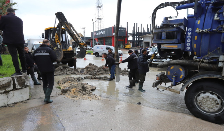 Olağanüstü Yağışa Karşı HATSU’dan Anında Müdahale