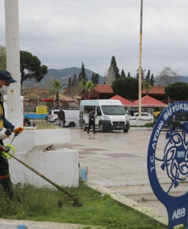 BAŞKAN ÇERÇİOĞLU’NDAN GERMENCİK VE İNCİRLİOVA’DA YEŞİL ALANLARA ‘BAHAR’ DOKUNUŞU