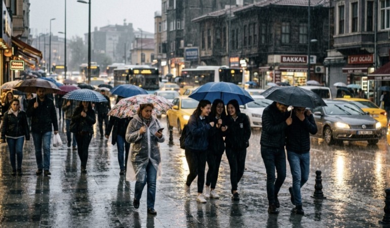 Meteoroloji ve İçişleri Bakanlığından “Sarı” Kodlu Uyarı: Kuvvetli Yağış ve Çığ Tehlikesine Dikkat!