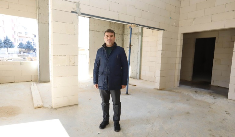 Aksaray’ın Gençlik Üssü Yükseliyor: Gençlik Merkezi Projesinde Kaba İnşaat Tamamlandı