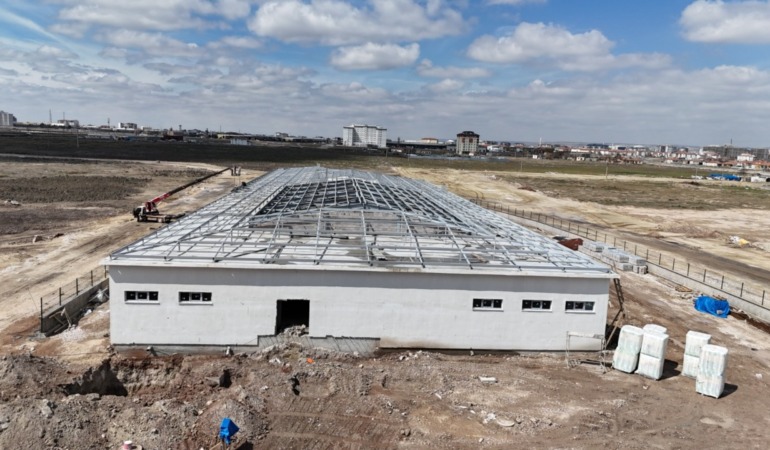 Aksaray’ın Gönül Köprüsü Yükseliyor: Yeni Aşevi İnşaatında Sona Gelindi