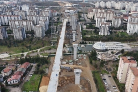 İSTANBUL'UN TRAFİK YÜKÜNÜ SIRTLAYACAK DEV PROJEDE SONA DOĞRU NAKKAŞ-BAŞAKŞEHİR OTOYOLU HAVADAN GÖRÜNTÜLENDİ