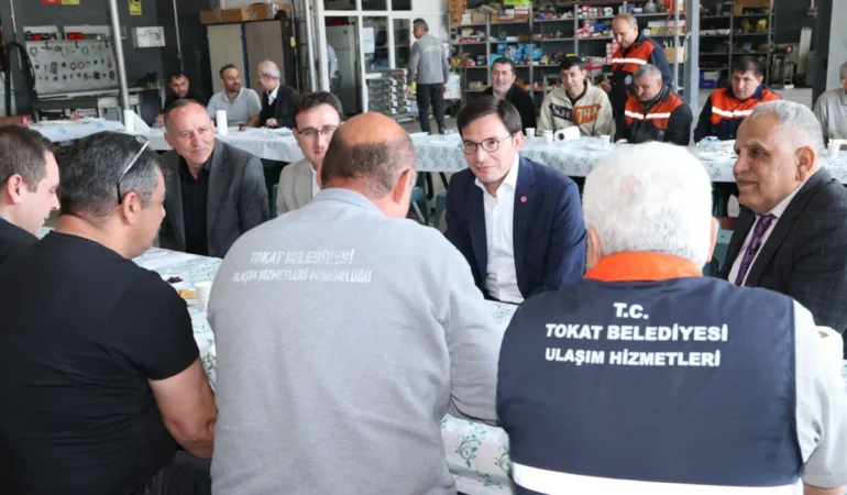 Başkan Yazıcıoğlu’ndan Mesai Arkadaşlarına “Birlik” Mesajı: “Tokat İçin Hep Birlikte Çalışacağız”