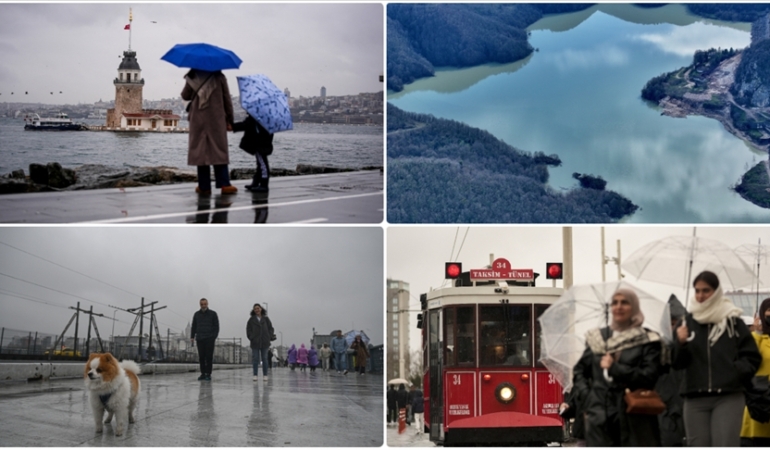 Yağışlar İstanbul’daki barajların doluluğunu artırdı