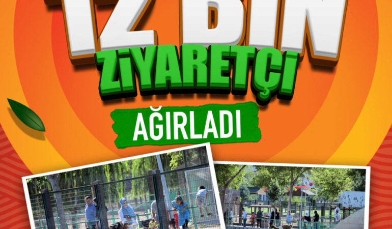 Kayseri Hayvanat Bahçesi’nde 23 Nisan Coşkusu: Bir Günde 12 Bin Ziyaretçiyle Rekor Kırıldı