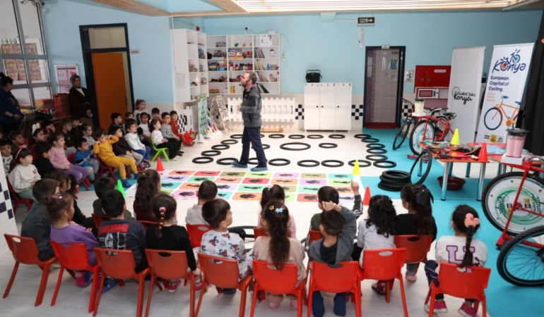 Konya’da Bisiklet Kültürü Geleceğe Taşınıyor: “Çocuklarımız İçin Çalışıyoruz”