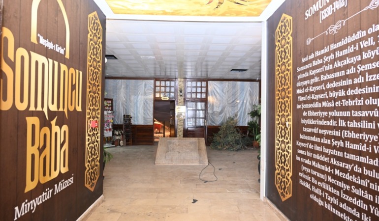 Manevi Miras Geleceğe Taşınıyor: Somuncu Baba Minyatür Müzesi Yenileniyor