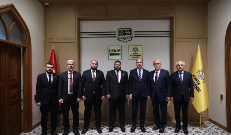 Suriyeli Heyet TDBB Akademi Kapsamında “Konya Modeli Belediyecilik” Çalışmalarını Yerinde İnceledi