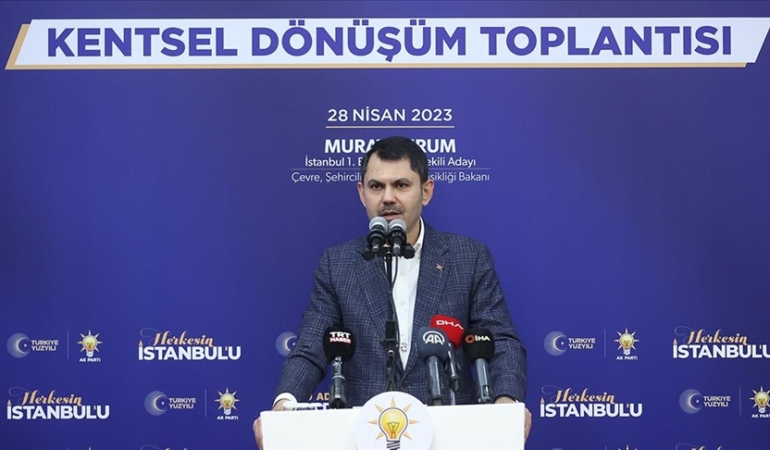 Murat Kurum açıkladı: İstanbul için 3 milyon TL’lik yeni kentsel dönüşüm kredisi