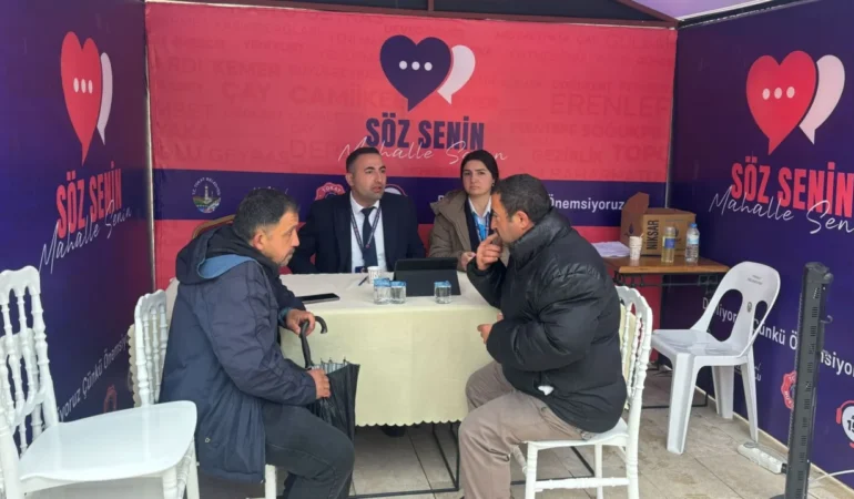 Tokat’ta Katılımcı Yönetim Dönemi: “Söz Senin Mahalle Senin” Projesi Başladı
