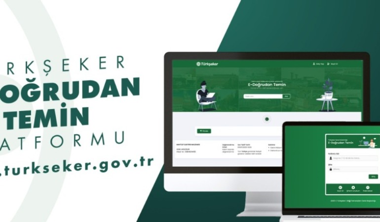 TÜRKŞEKER’den Türkiye’de Bir İlk: E-Doğrudan Temin Platformu Hizmete Girdi