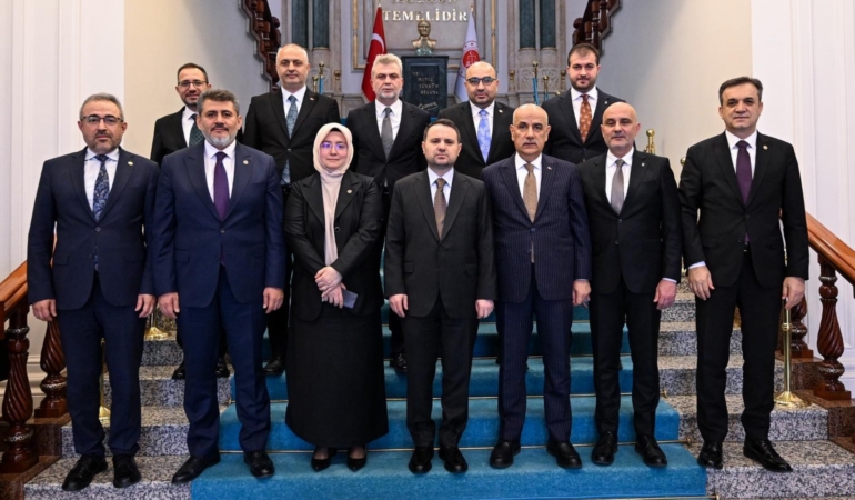 Kahramanmaraş Heyeti, Adalet Bakanı Gürlek’i Ziyaret Etti