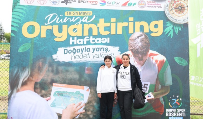 Kayseri Büyükşehir ile Oryantiring Heyecanı: Spor ve Macera Doğada Buluştu