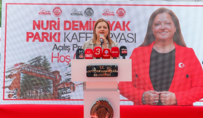Afyonkarahisar’a Yeni Bir Sosyal Alan Daha: Nuri Demirayak Parkı Kafeteryası Hizmete Açıldı!