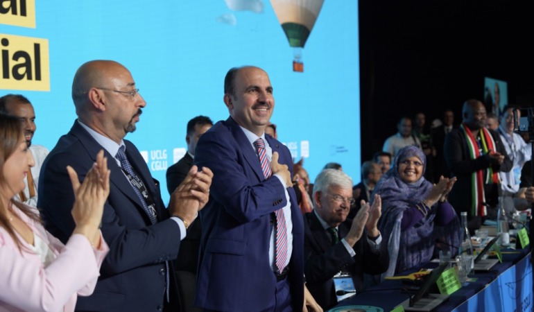 Cumhurbaşkanı Erdoğan’dan Başkan Altay’a UCLG Tebriği