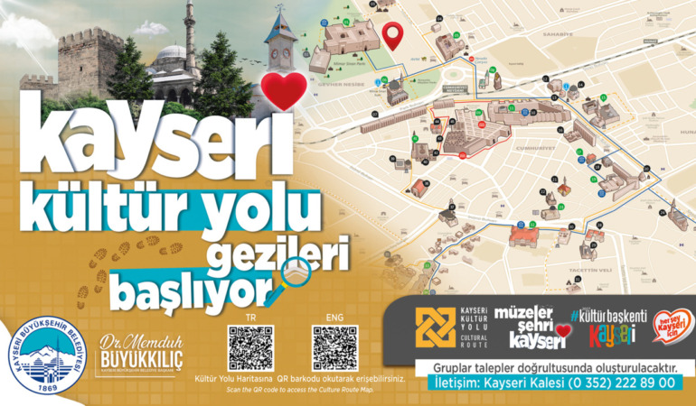 Kayseri Kültür Yolu Gezileri Başlıyor: Büyükşehir ile 7 Bin Yıllık Tarih Adım Adım Keşfedilecek!