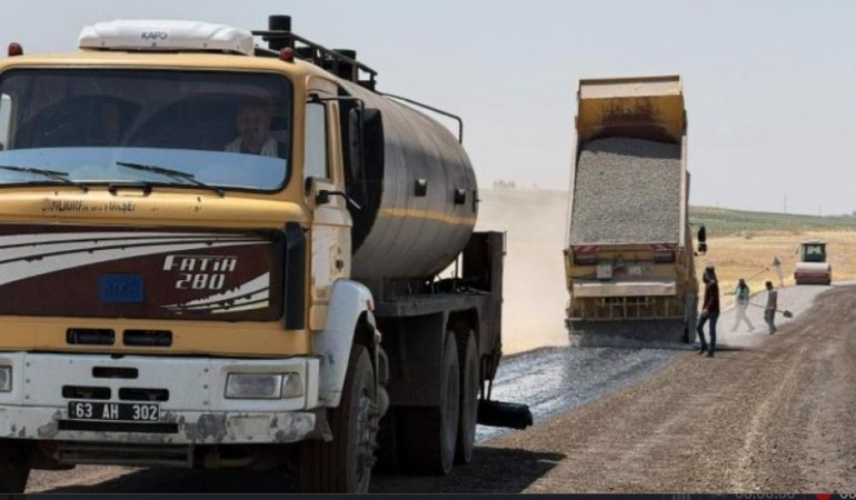 Şanlıurfa Büyükşehir’den Eyyübiye Kırsalına Yol Hamlesi