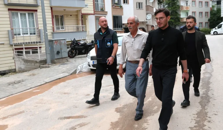 Tokat Belediye Başkanı Mehmet Kemal Yazıcıoğlu Devegörmez Mahallesi’nde Saha İncelemesinde Bulundu