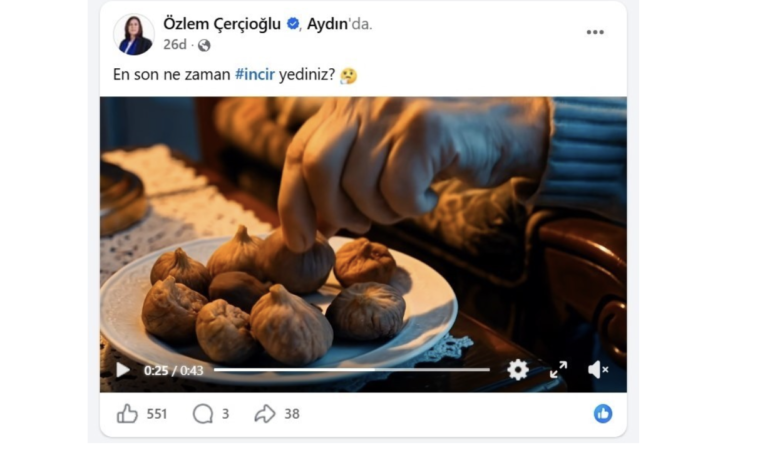 Başkan Çerçioğlu’ndan incir tanıtım filmi