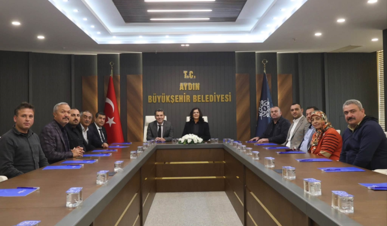 AK Parti Kuyucak Teşkilatı’ndan Başkan Çerçioğlu’na Ziyaret