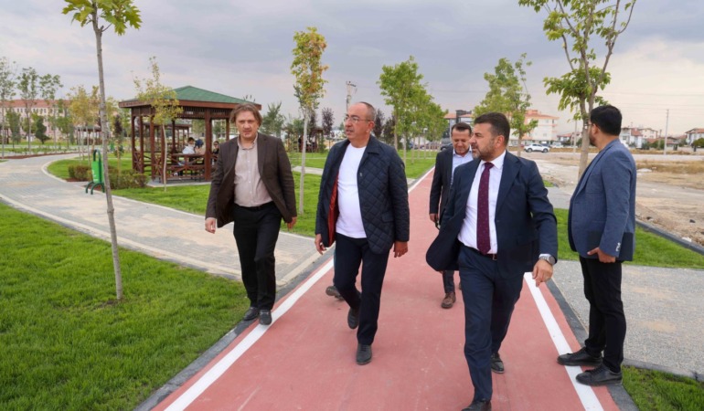 Meram’da Yeşil Alan Seferberliği: İlçeye Yeni Parklar Ve Yaşam Alanları Kazandırılıyor